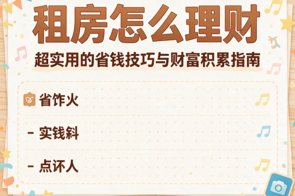 租房怎么理财：超实用的省钱技巧与财富积累指南