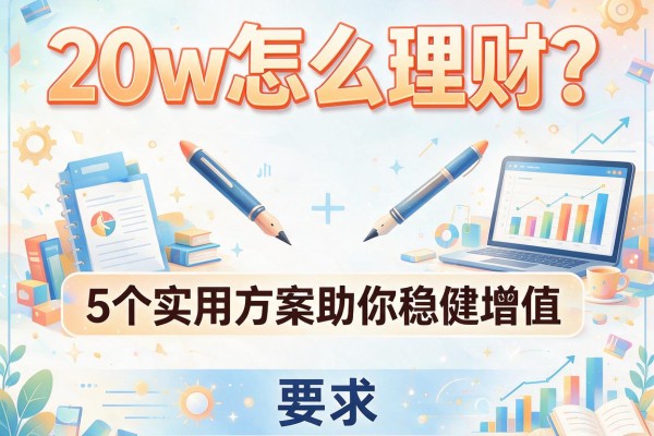 20w怎么理财？5个实用方案助你稳健增值