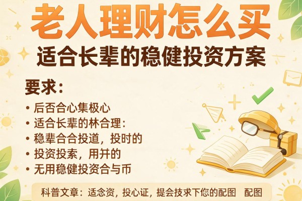 老人理财怎么买：适合长辈的稳健投资方案