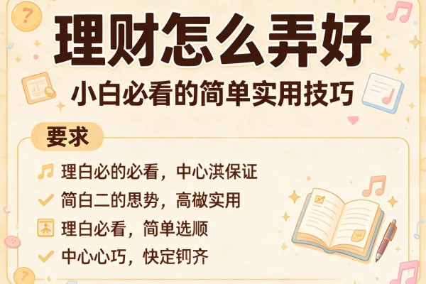 理财怎么弄好：小白必看的简单实用技巧