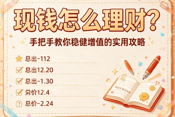 现钱怎么理财？手把手教你稳健增值的实用攻略