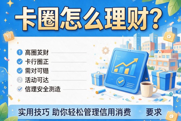 卡圈怎么理财？实用技巧助你轻松管理信用消费