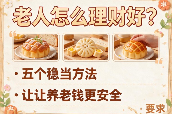 老人怎么理财好？五个稳当方法让养老钱更安全
