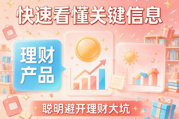 理财产品图片：快速看懂关键信息，聪明避开理财大坑！