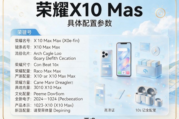 荣耀X10 Max具体配置参数？