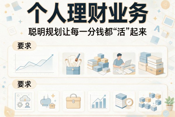 个人理财业务：聪明规划让每一分钱都“活”起来