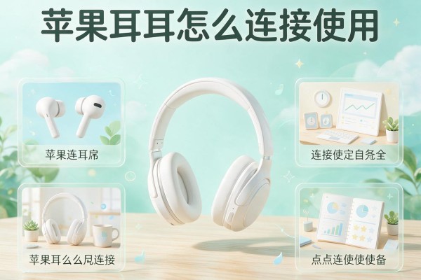苹果耳机怎么连接使用？