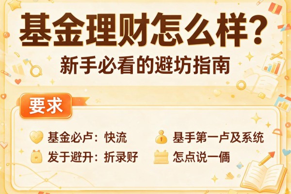 基金理财怎么样？新手必看的避坑指南