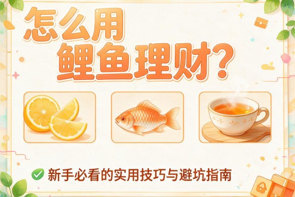 怎么用鲤鱼理财？新手必看的实用技巧与避坑指南