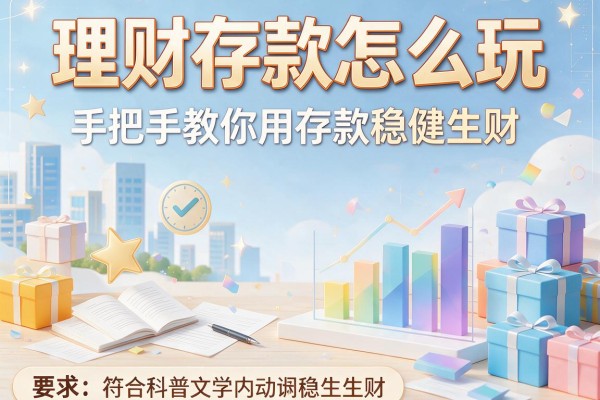 理财存款怎么玩：手把手教你用存款稳健生财