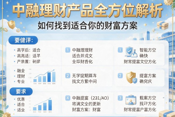 中融理财产品全方位解析：如何找到适合你的财富方案