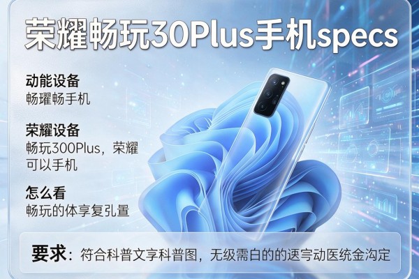 荣耀畅玩30Plus手机 specs 怎么看？