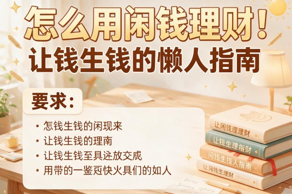 怎么用闲钱理财：让钱生钱的懒人指南