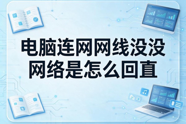 电脑连网线没网络是怎么回事？