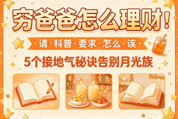 穷爸爸怎么理财：5个接地气秘诀告别月光族