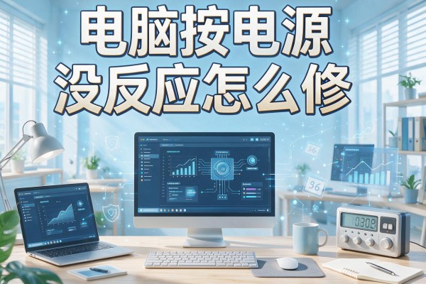 电脑按电源没反应怎么修?