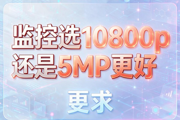 监控选1080p还是5MP更好