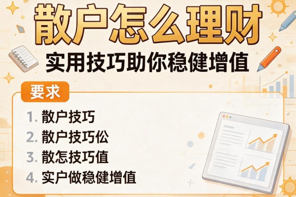 散户怎么理财：实用技巧助你稳健增值
