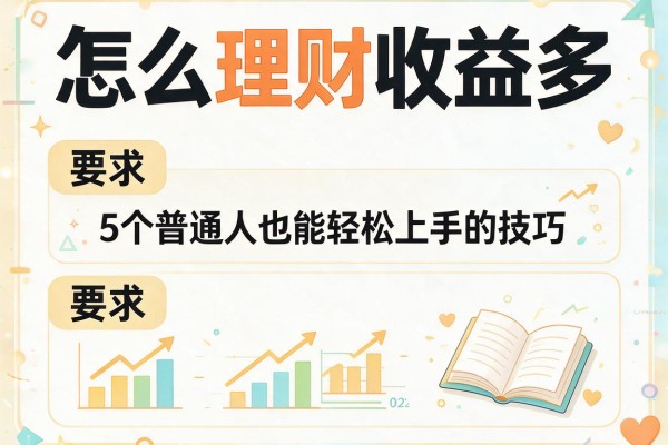 怎么理财收益多：5个普通人也能轻松上手的技巧