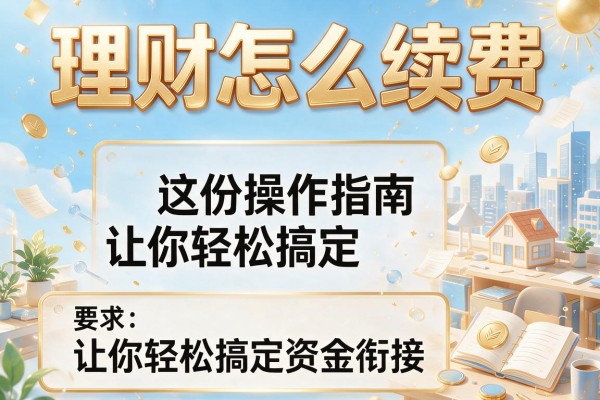 理财怎么续费：这份操作指南让你轻松搞定资金衔接