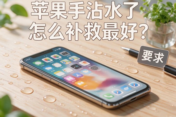 苹果手机沾水了怎么补救最好？