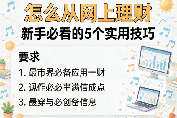怎么从网上理财：新手必看的5个实用技巧