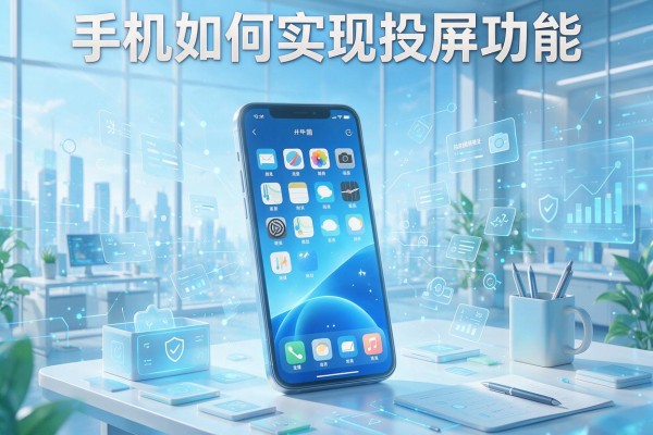 手机如何实现投屏功能？