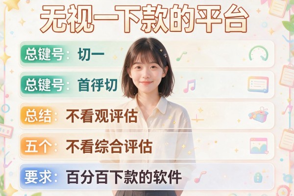 无视一切下款的平台，总结五个不看综合评估的百分百下款的软件