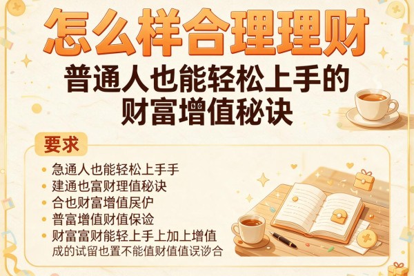 怎么样合理理财：普通人也能轻松上手的财富增值秘诀