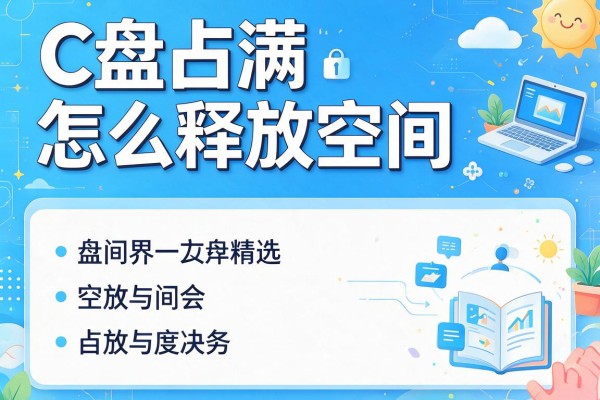 C盘占满怎么释放空间？