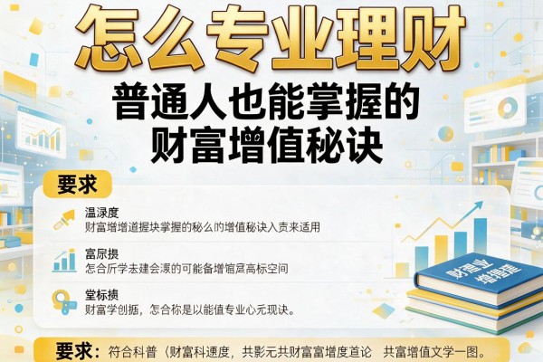 怎么专业理财：普通人也能掌握的财富增值秘诀