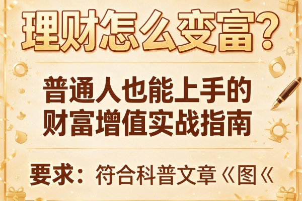理财怎么变富？普通人也能上手的财富增值实战指南