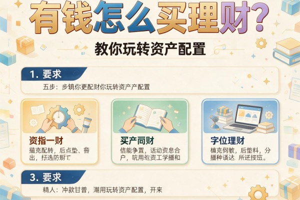 有钱怎么买理财？五步教你玩转资产配置