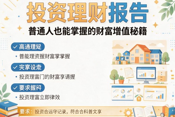 投资理财报告：普通人也能掌握的财富增值秘籍