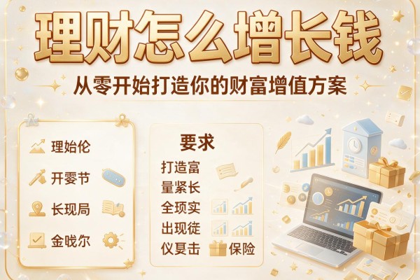 理财怎么增长钱:从零开始打造你的财富增值方案