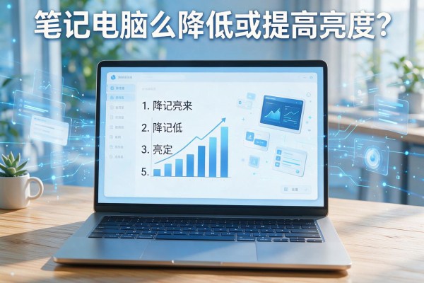 笔记本电脑怎么降低或提高亮度？