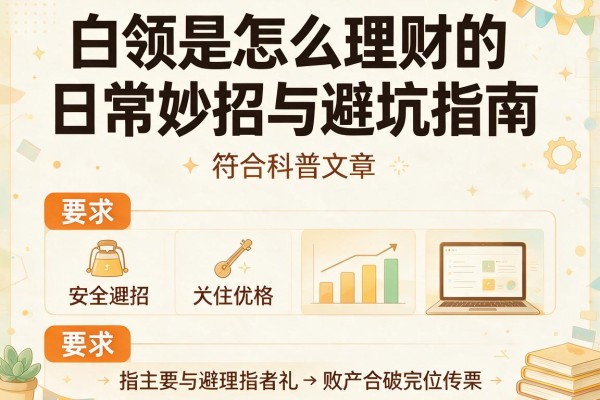 白领是怎么理财的日常妙招与避坑指南