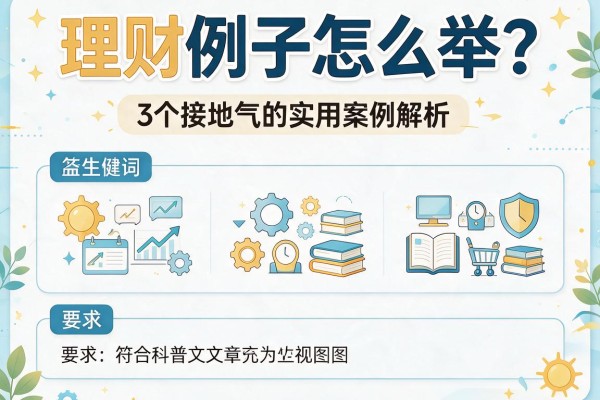 理财例子怎么举？3个接地气的实用案例解析
