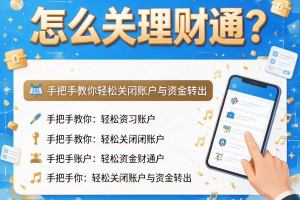 怎么关理财通？手把手教你轻松关闭账户与资金转出