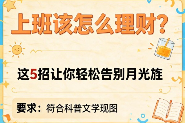上班该怎么理财？这5招让你轻松告别月光族
