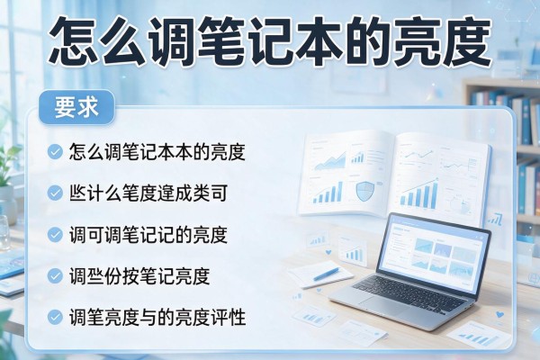 怎么调笔记本的亮度？