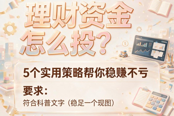 理财资金怎么投？5个实用策略帮你稳赚不亏