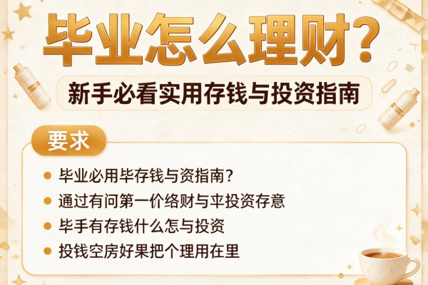 毕业怎么理财？新手必看的实用存钱与投资指南