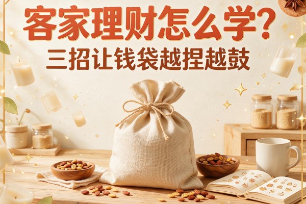 客家理财怎么学？三招让钱袋子越捂越鼓