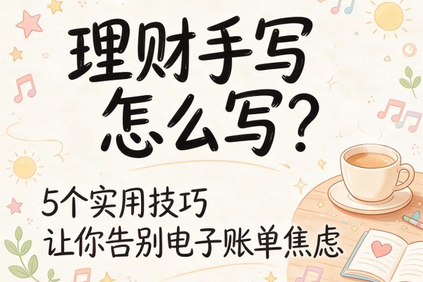 理财手写怎么写？5个实用技巧让你告别电子账单焦虑
