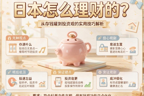 日本怎么理财的？从存钱罐到投资观的实用技巧解析