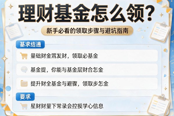 理财基金怎么领？新手必看的领取步骤与避坑指南