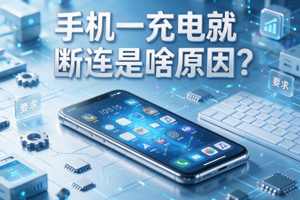 手机一充电就断连是啥原因？