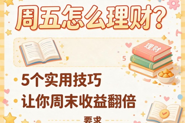 周五怎么理财？5个实用技巧让你周末收益翻倍