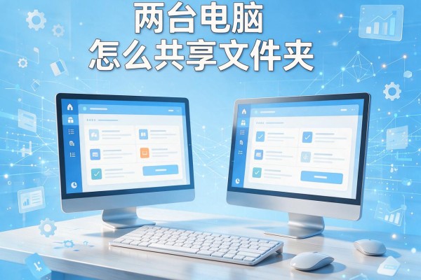 两台电脑怎么共享文件夹？